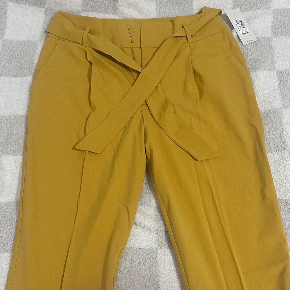 Elegant Mustard Trousers